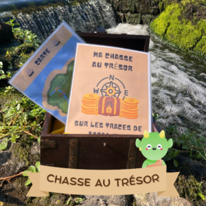 Chasse au trésor en canoë! 